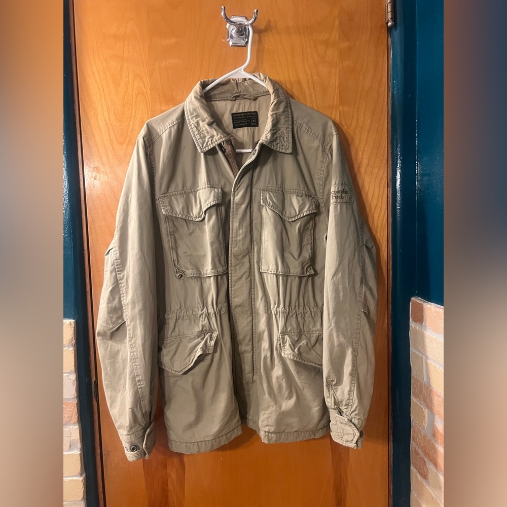 Abercrombie & Fitch Khaki Jacket